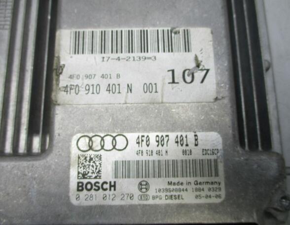 Engine Management Control Unit AUDI A6 Avant (4F5, C6)