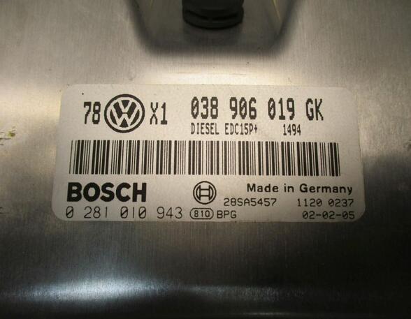 Engine Management Control Unit VW Passat Variant (3B6)