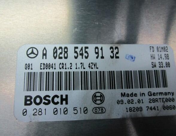 Regeleenheid motoregeling MERCEDES-BENZ A-Klasse (W168)