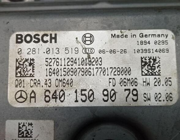 Engine Management Control Unit MERCEDES-BENZ B-Klasse (W245)