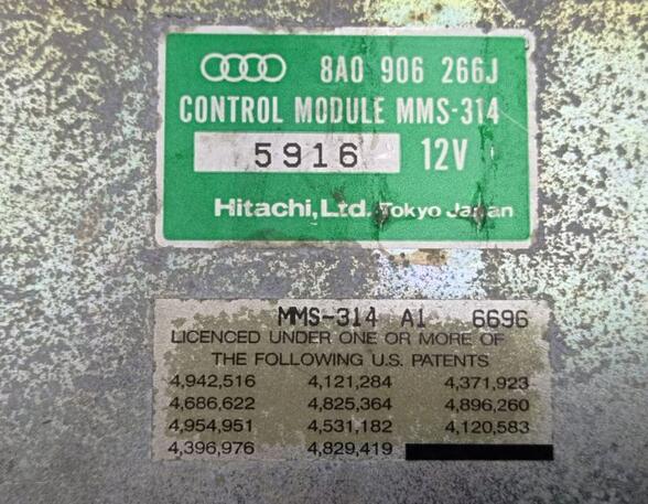 Engine Management Control Unit AUDI A4 (8D2, B5)