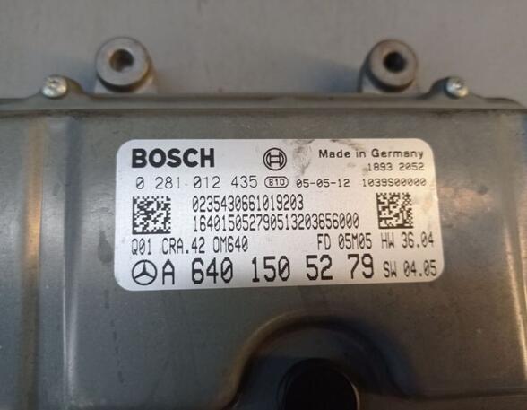 Engine Management Control Unit MERCEDES-BENZ B-Klasse (W245)