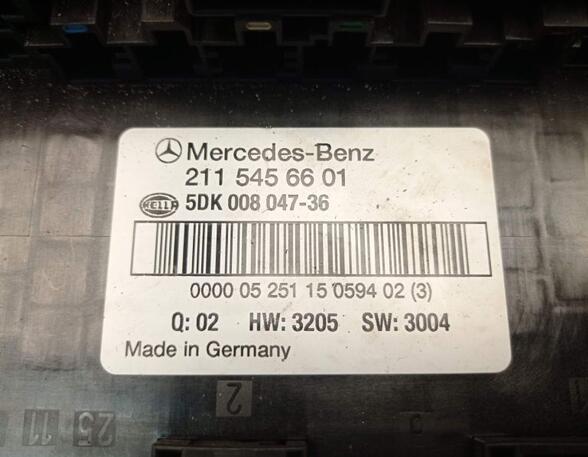 Regeleenheid motoregeling MERCEDES-BENZ E-CLASS (W211)