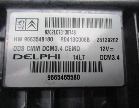 Control unit for engine PEUGEOT 407 (6D_)