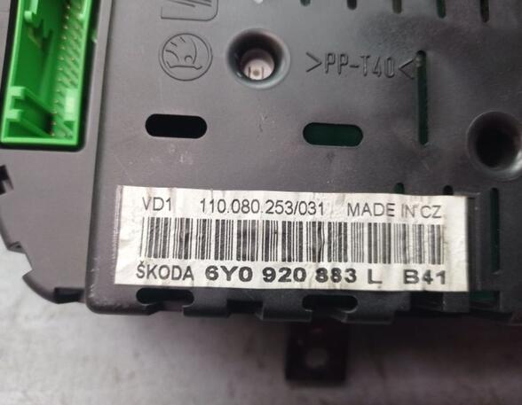 Control unit for engine SKODA FABIA I Combi (6Y5)