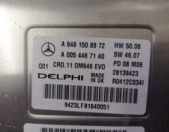 Control unit for engine MERCEDES-BENZ C-CLASS (W204)