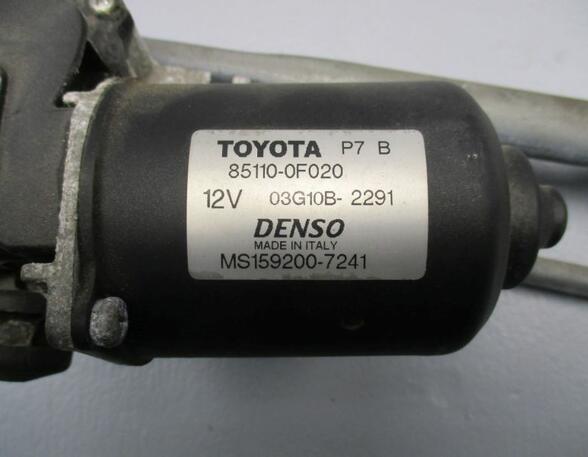 Wiper Motor TOYOTA Corolla Verso (R1, ZER, ZZE12)