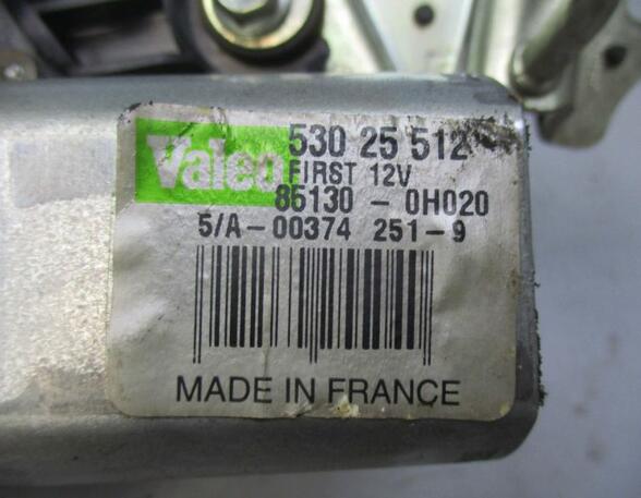 Wiper Motor PEUGEOT 107 (PM, PN)