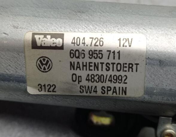 Ruitenwissermotor VW POLO (9N_)