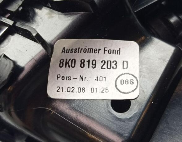 Luftdüse mitte hinten AUDI A4 (8K2  B8) 1.8 TFSI 88 KW