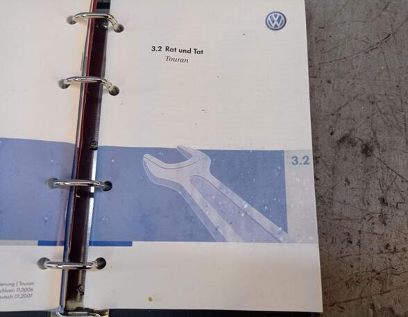 Operation manual VW TOURAN (1T1, 1T2), VW TOURAN (1T3)