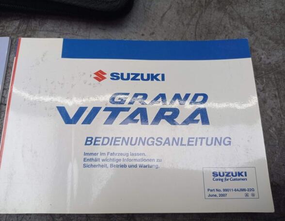 Operation manual SUZUKI GRAND VITARA II (JT, TE, TD)