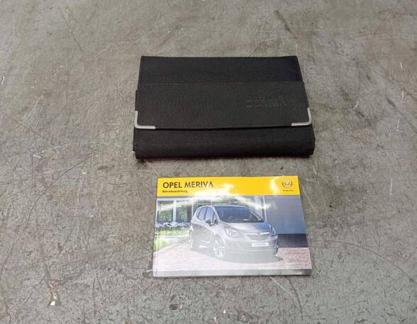 Operation manual OPEL MERIVA B MPV (S10)