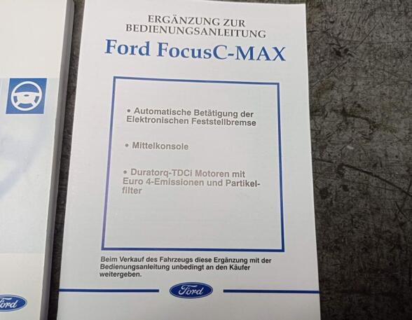 Bedienungsanleitung Bordmappe  FORD FOCUS C-MAX 1.6 74 KW