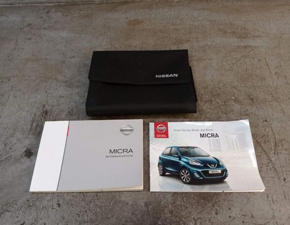 Operation manual NISSAN MICRA IV (K13_)