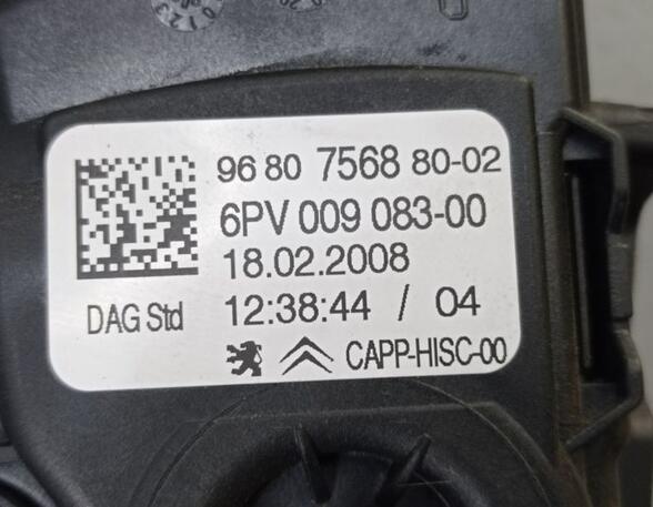 Gaspedal Gaspotenziometer  PEUGEOT 207 (WA  WC) 1.4 16V 70 KW