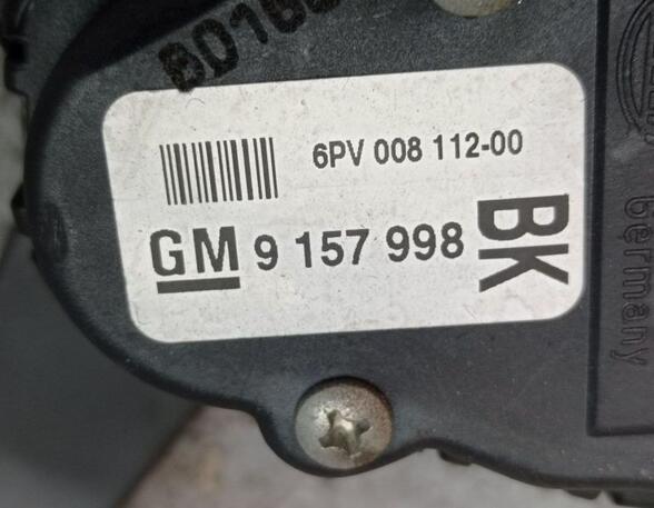 Accelerator pedal OPEL ASTRA H GTC (A04)