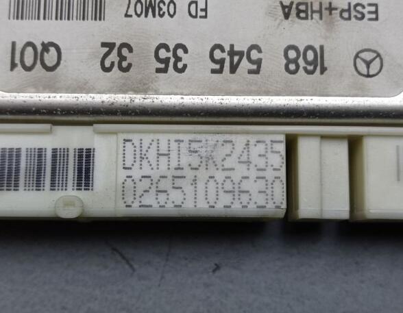 Control unit for electronic stability program ESP MERCEDES-BENZ A-Klasse (W168)