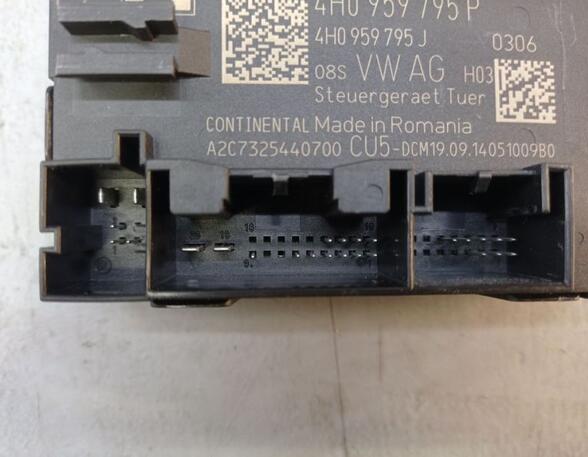 Steuergerät Tür hinten rechts AUDI A3 CABRIO (8V_) 1.4 TFSI 103 KW