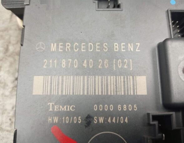 Control unit for door MERCEDES-BENZ E-CLASS (W211)