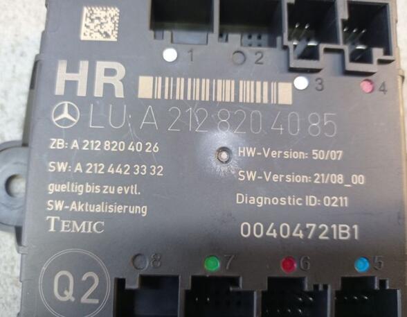 Control unit for door MERCEDES-BENZ C-CLASS T-Model (S204)