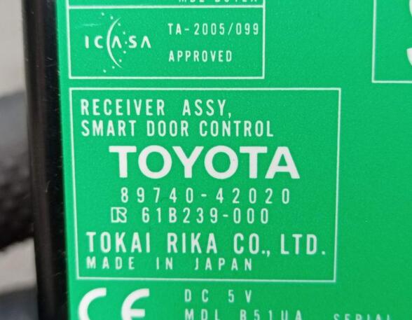 Control unit for door TOYOTA RAV 4 III (_A3_)