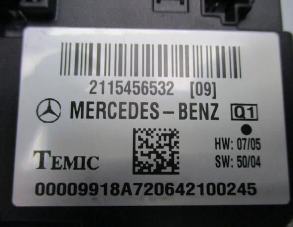 Control unit for seat MERCEDES-BENZ E-CLASS (W211)