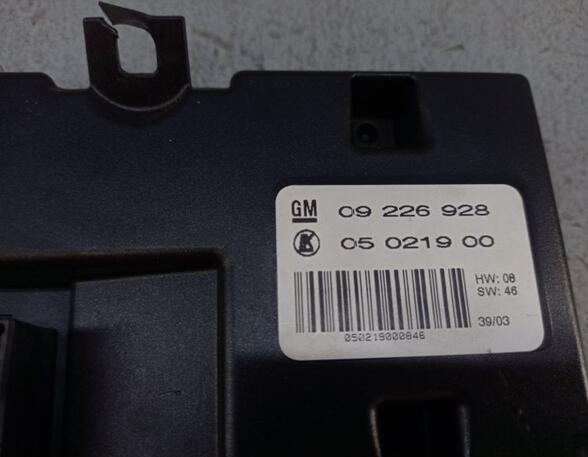 Control unit for seat OPEL VECTRA C Estate (Z02)