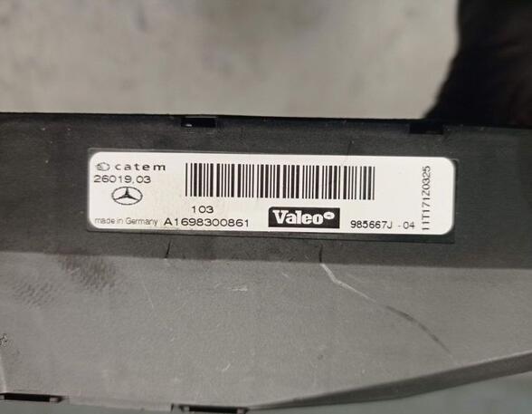 Auxilary heating MERCEDES-BENZ A-CLASS (W169)