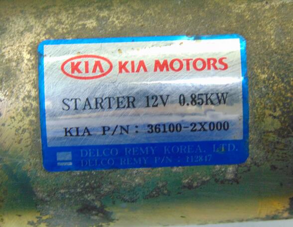 Starter KIA Rio Schrägheck (DC)