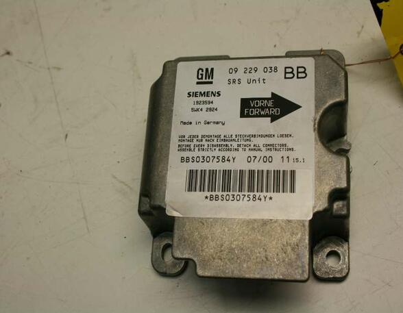 Airbag Control Unit OPEL CORSA B (S93)