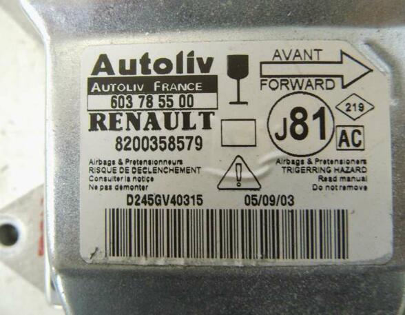 Airbag Control Unit RENAULT ESPACE IV (JK0/1_)