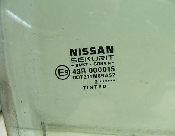 Door Glass NISSAN ALMERA TINO (V10)