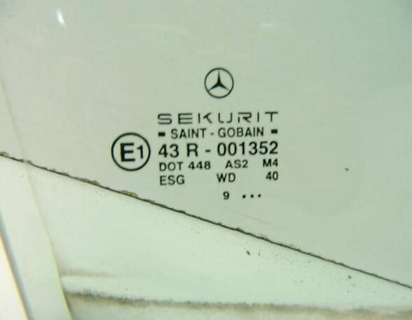 Door Glass MERCEDES-BENZ A-KLASSE (W168)