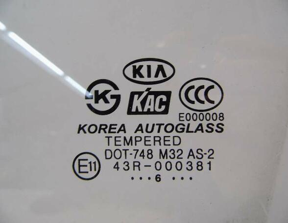 Door Glass KIA RIO II Stufenheck (JB)