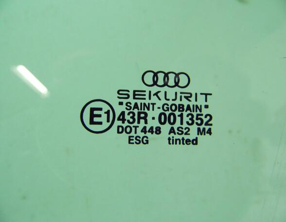 Türscheibe vorne links grün getönt 43R-001352 Audi A4/S4 Lim./Avant (Typ:8E)