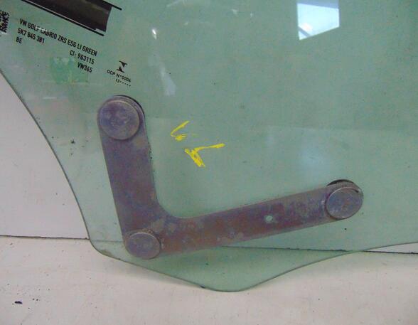 Door Glass VW GOLF VI Convertible (517)