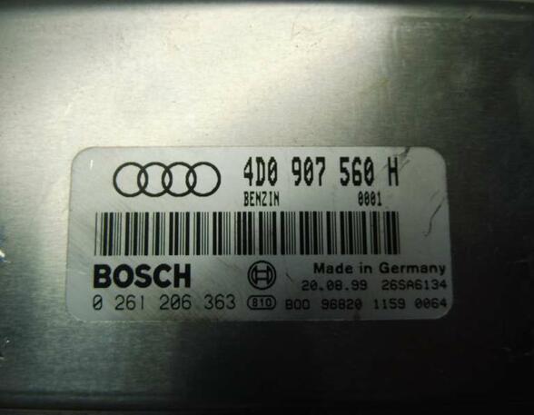 Engine Management Control Unit AUDI A6 (4B2, C5)