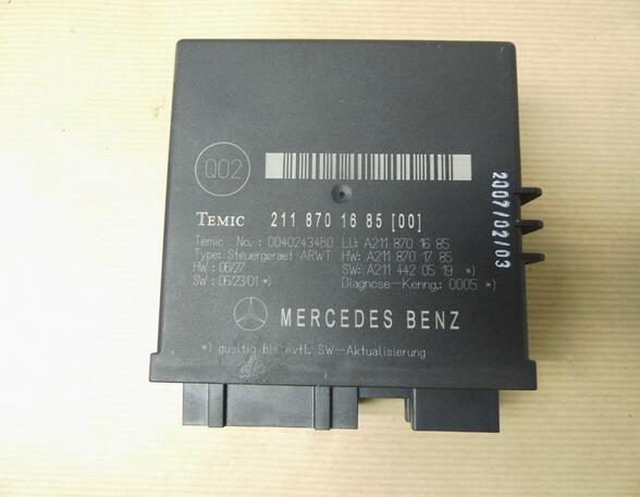 Regeleenheid motoregeling MERCEDES-BENZ E-KLASSE T-Model (S211)