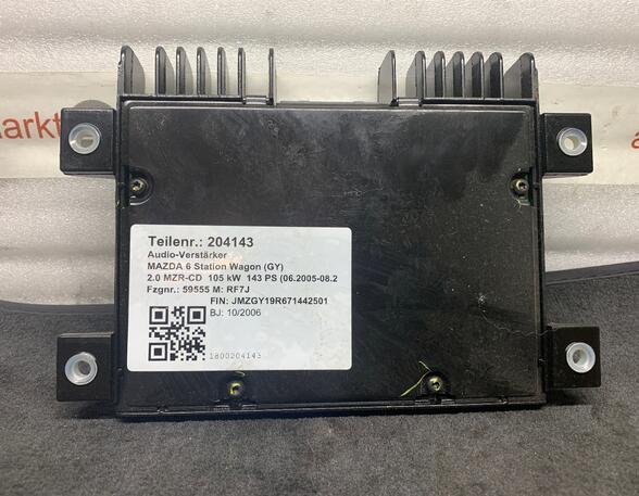 Audio Amplifier MAZDA 6 Station Wagon (GY)