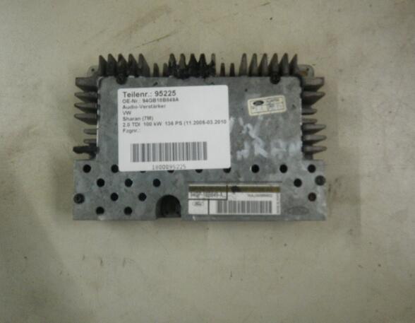 Audio Amplifier VW SHARAN (7M8, 7M9, 7M6), FORD GALAXY (WGR), SEAT ALHAMBRA (7V8, 7V9)