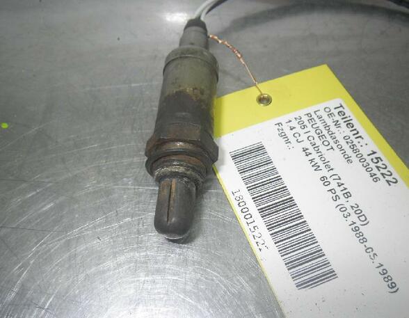 Lambda Sensor PEUGEOT 205 I Cabriolet (20D, 741B)