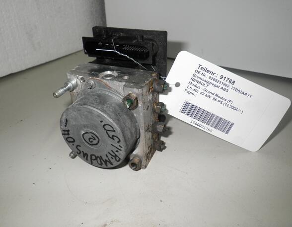 Abs Hydraulic Unit RENAULT Modus/Grand Modus (F/JP0)