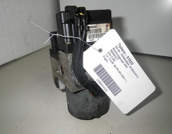 Abs Hydraulic Unit RENAULT Clio II (BB, CB)