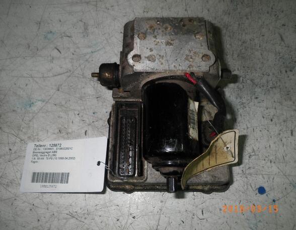 Abs Hydraulic Unit OPEL Vectra B (J96)