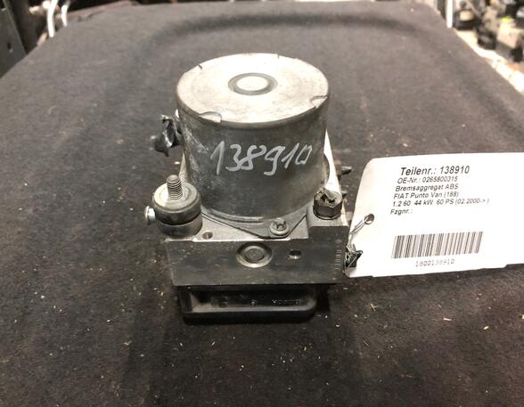 Abs Hydraulic Unit FIAT Punto (188)