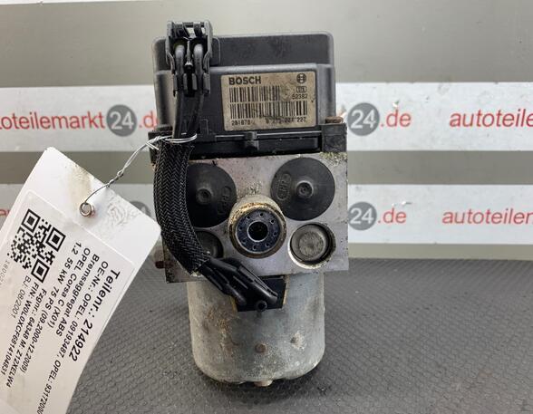 Abs Hydraulic Unit OPEL Corsa C (F08, F68)