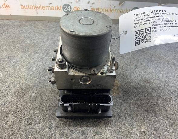 Abs Hydraulic Unit FIAT Grande Punto (199)