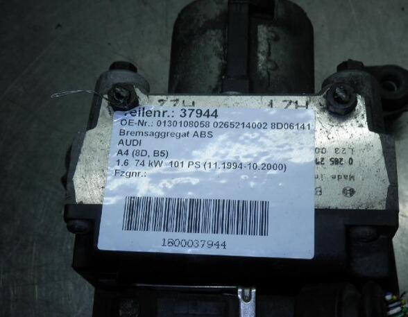 Abs Hydraulic Unit AUDI A4 (8D2, B5)