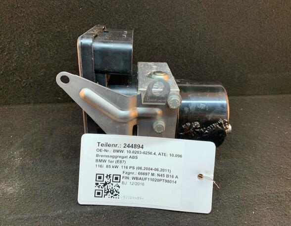 Abs Hydraulic Unit BMW 1er (E87), BMW 1er (E81)